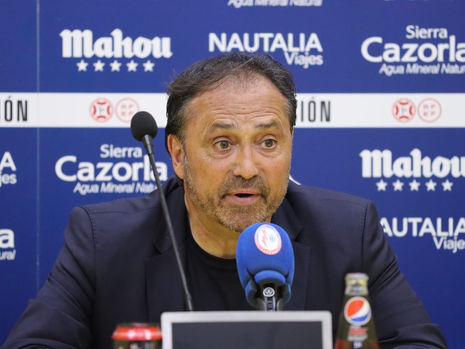 Alfredo Santaelena: 'El equipo no ha perdido la cara al partido en ningún momento'