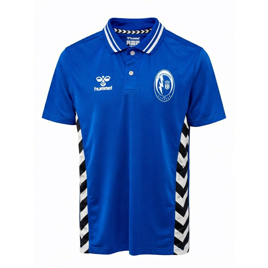 Camiseta Polo Azul
