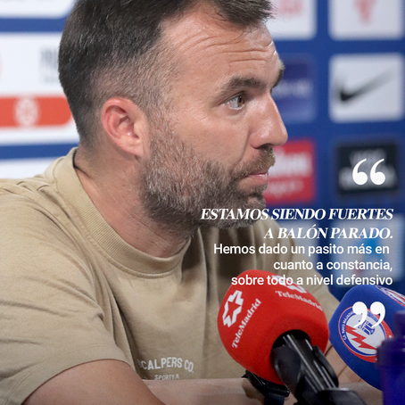Guille Fernández: Hemos dado un pasito más en cuanto a constancia, sobre todo a nivel defensivo, donde hemos conseguido mantener la portería a cero.