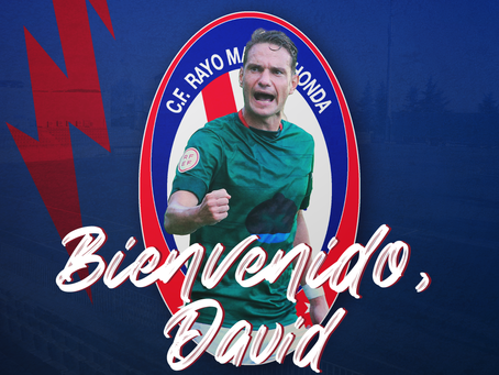 David Rodríguez se incorpora al CF Rayo Majadahonda
