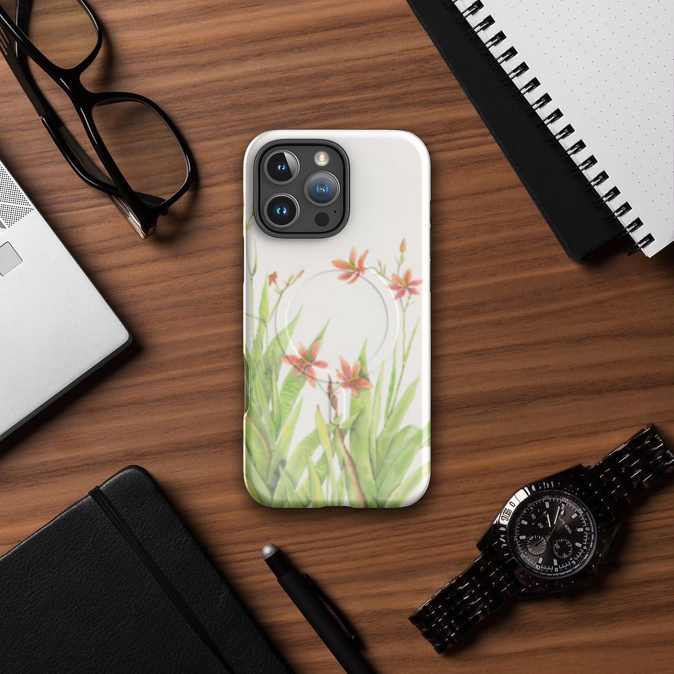 Thumbnail: Belamcanda Watercolor MagSafe iPhone Case