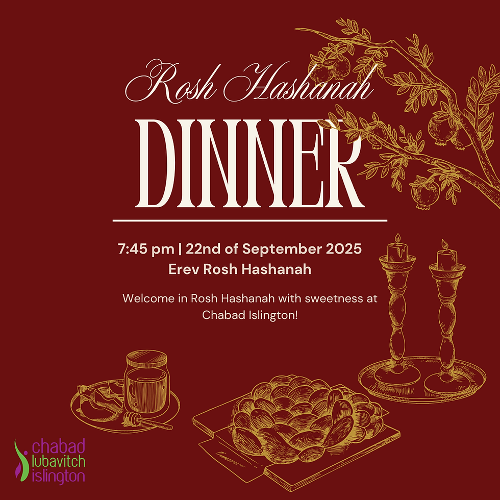 Rosh Hashanah Dinner