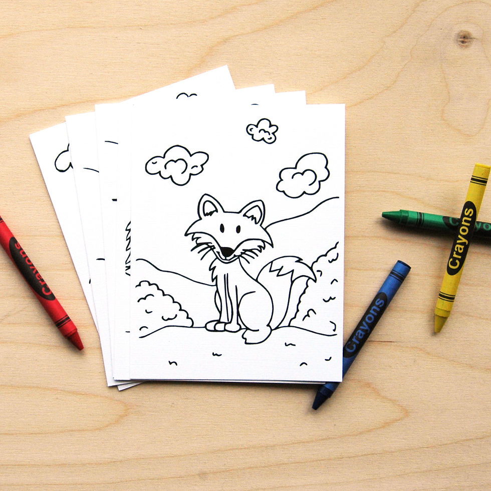 Thumbnail: Wildlife Color Cards - 6 Sets