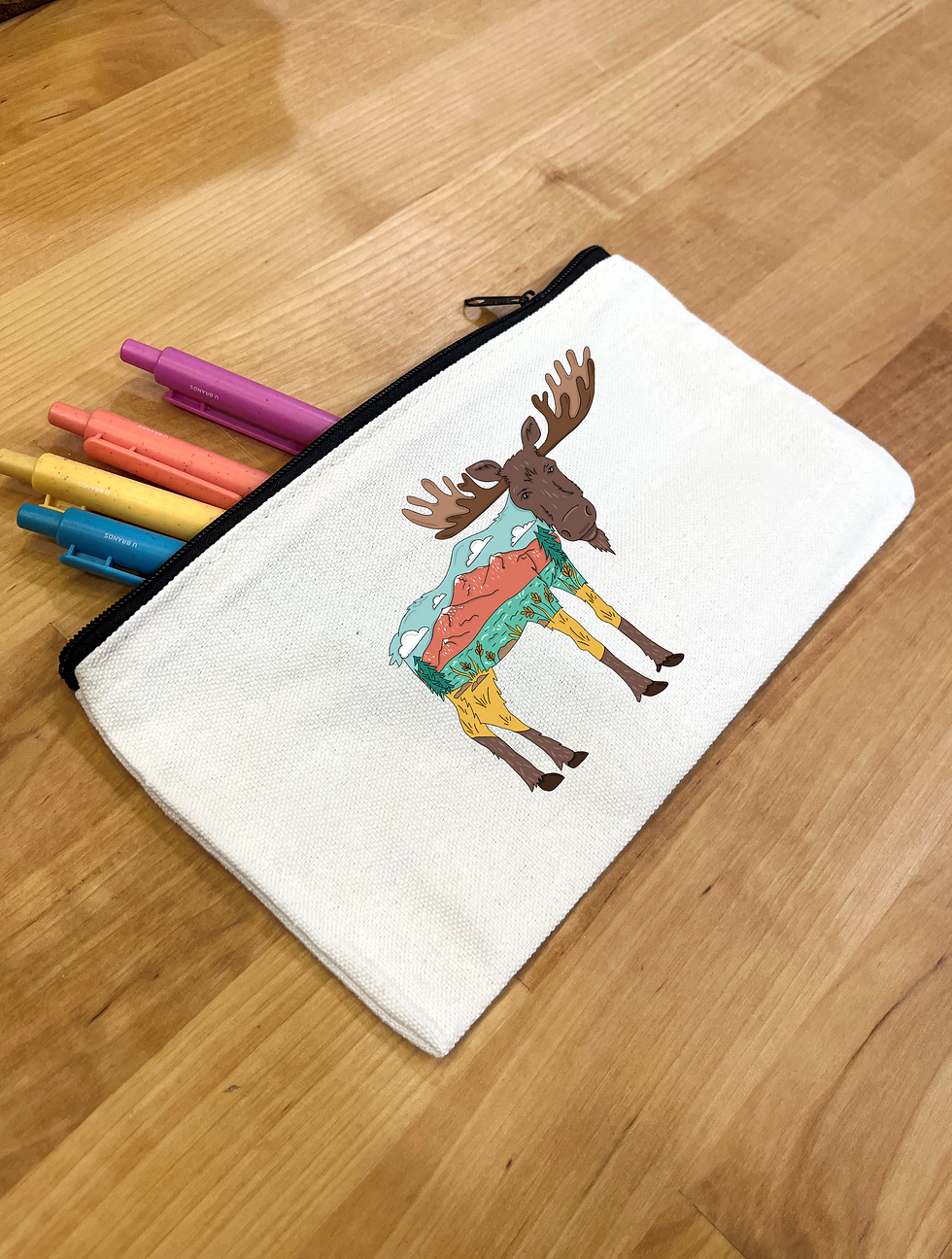 Thumbnail: Lake Moose Zipper Pouch - 6 Bags