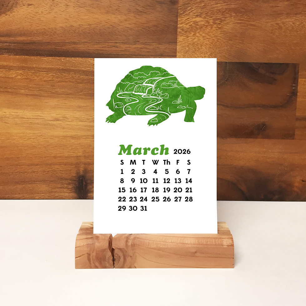 Thumbnail: 2026 Wildlife Desk Calendar - 6 Calendars