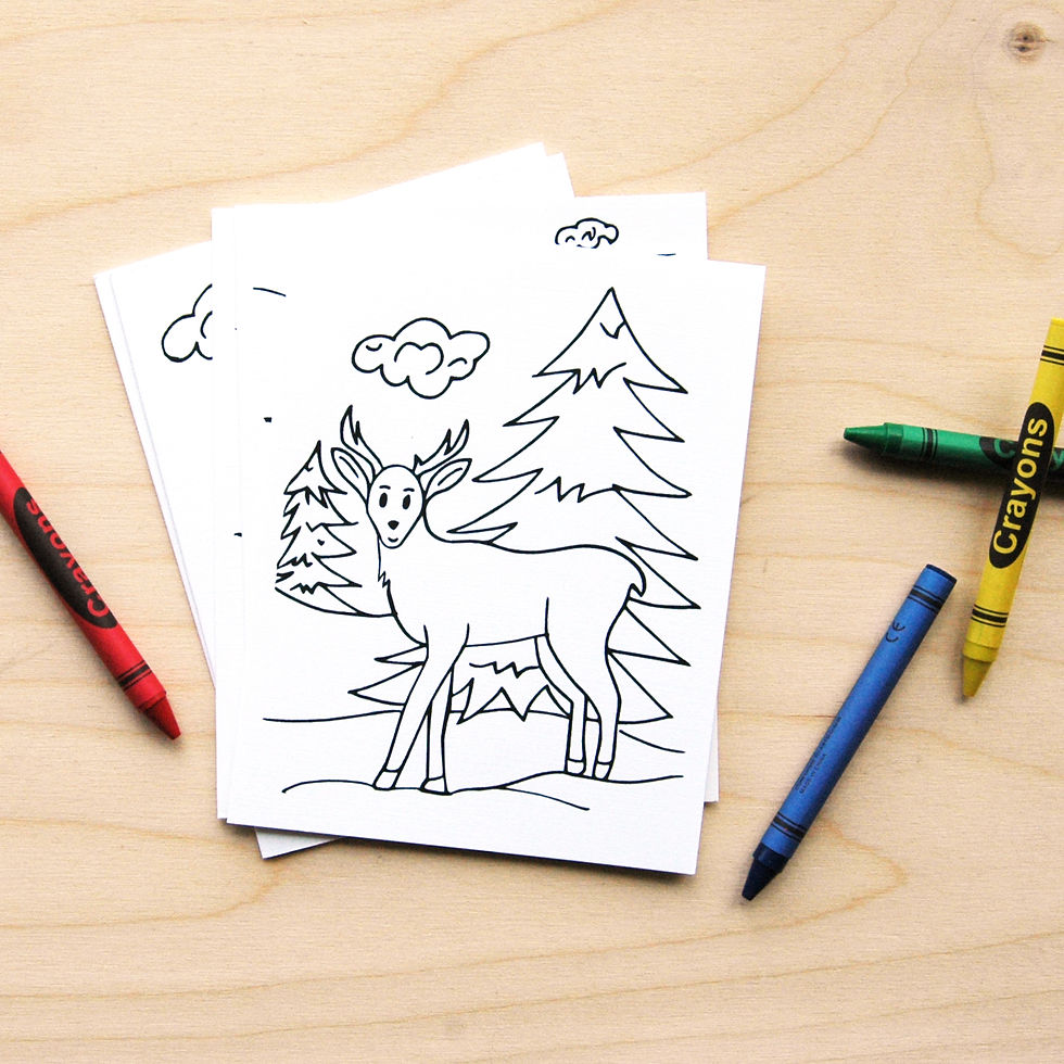 Thumbnail: Wildlife Color Cards - 6 Sets