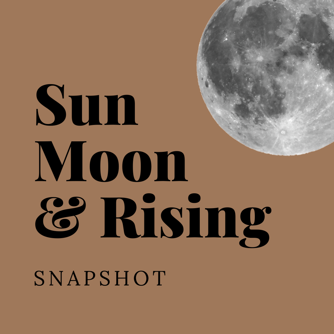 Sun, Moon, and Rising Snapshot Gift Certificate