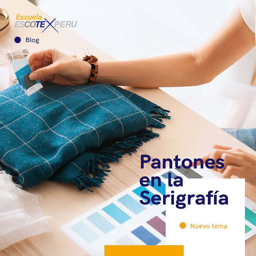 Pantones en la Serigrafía