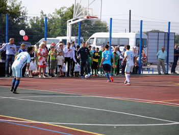 Александр Кержаков провёл мастер-класс для зауральских футболистов. ВИДЕО