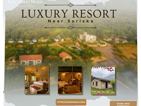 Best Luxury Resort Near Sariska Tiger Reserve for Weekend Getaway