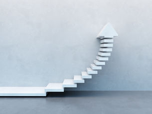 Steps that with an arrow on top, ascending upward