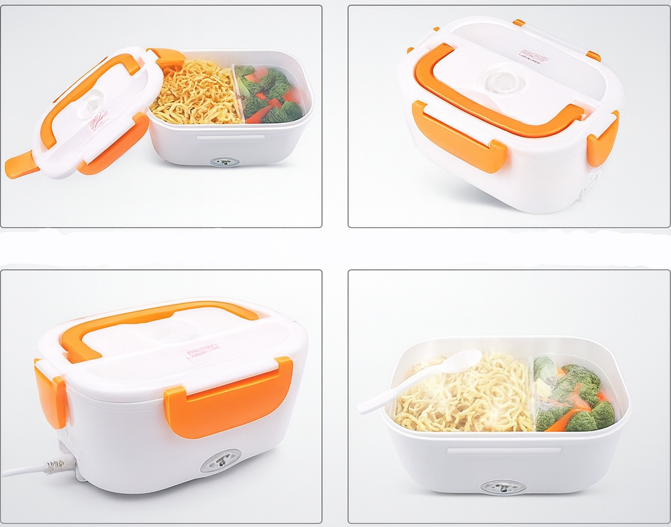Miniatura: Marmita Elétrica Portátil 2 em 1 – Aqueça sua comida onde estiver