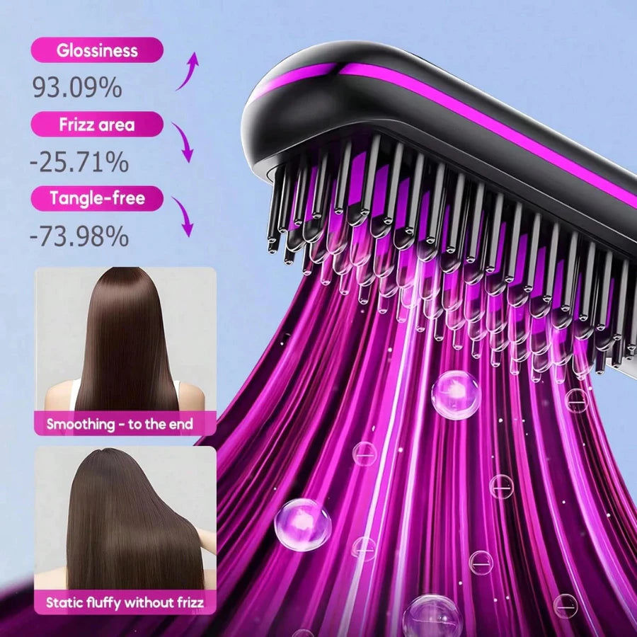 Miniatura: Escova Alisadora Portátil - BeautyMax Pro®