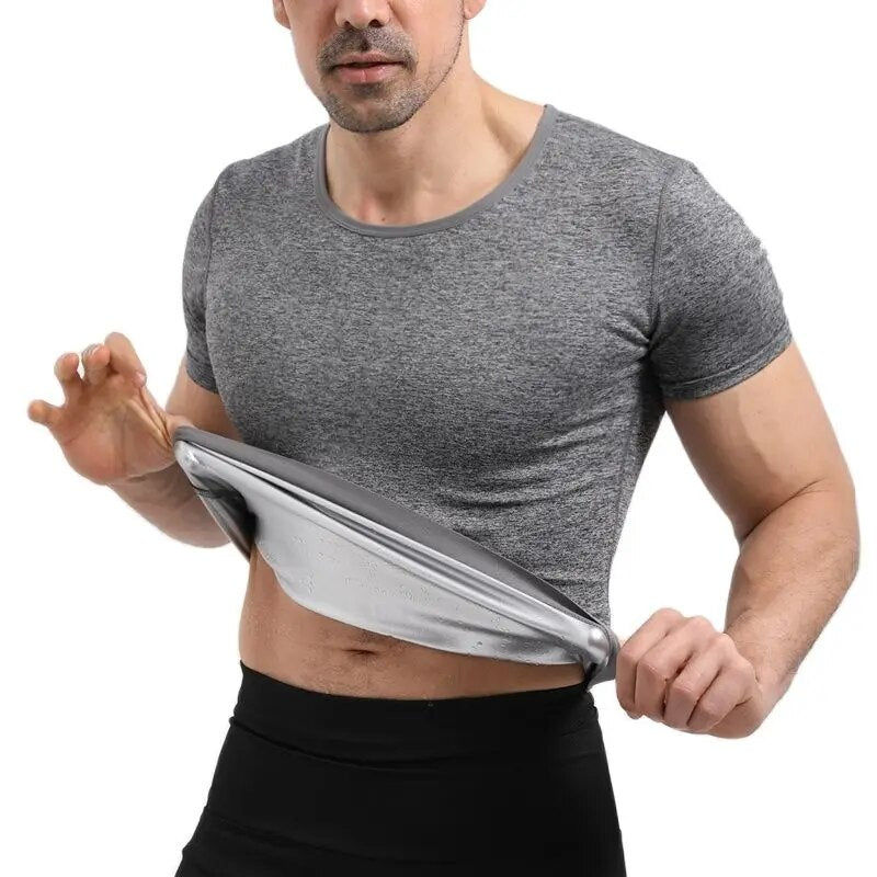 Miniatura: Camiseta masculina Efeito Sauna Manga Curta