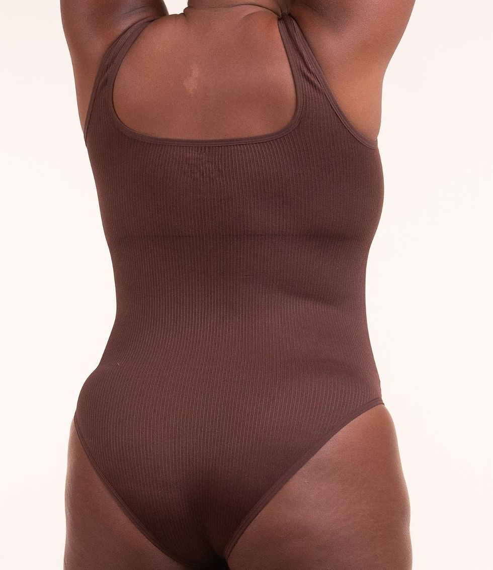 Miniatura: 2 Bodys Shaper Canelado - Compre 1 Leve 2