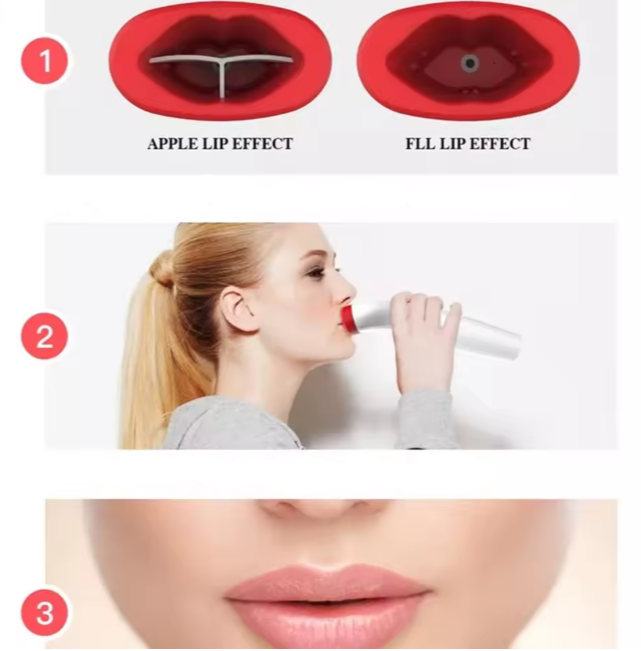Miniatura: Preenchedor Labial LipsLux | Lábios Carnudos, Sem Agulhas