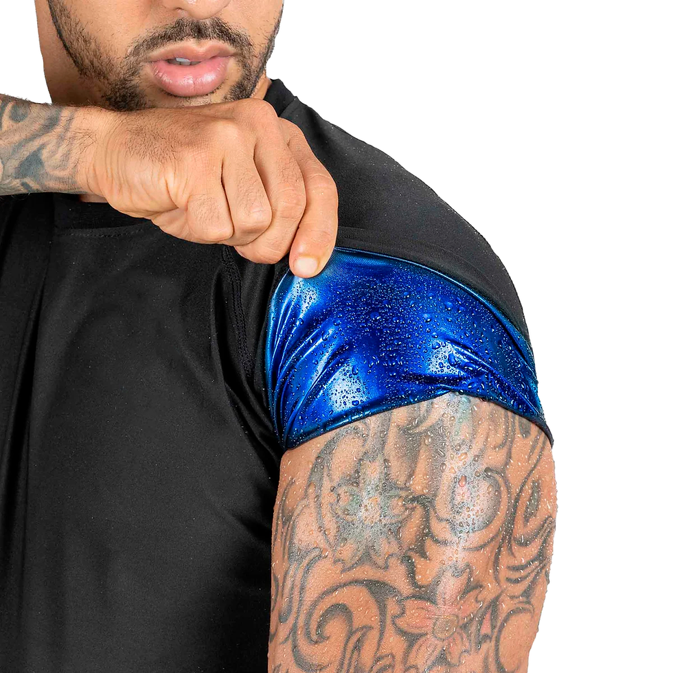Miniatura: Camiseta masculina Efeito Sauna Manga Curta