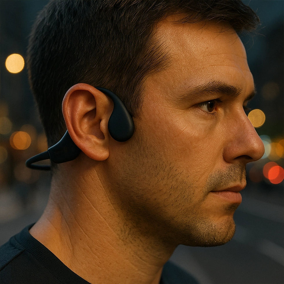 Miniatura: Fone Condução Óssea Esportes Ar Livre Resistente a Agua/Suor Bluetooth - Better
