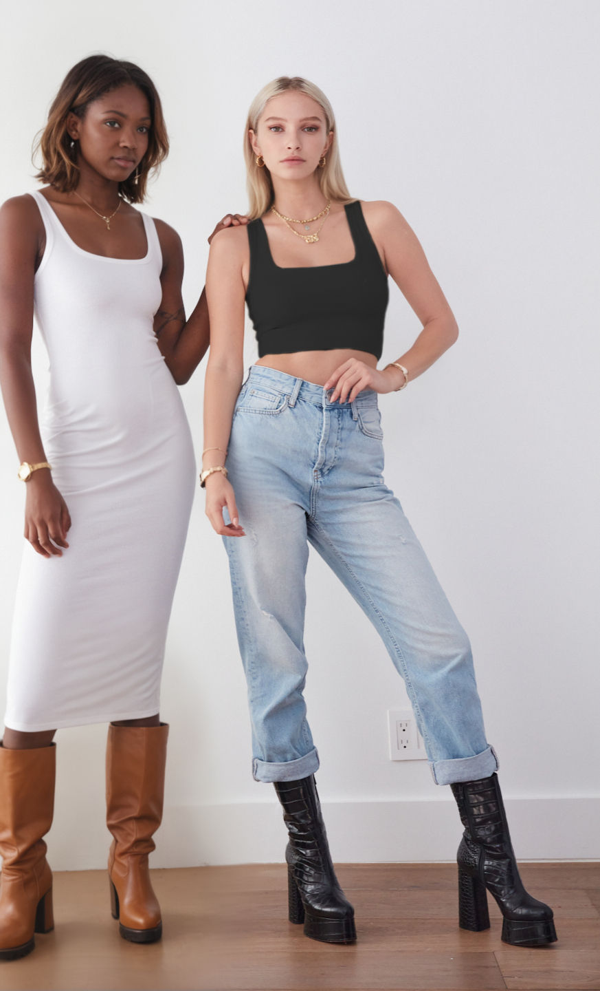 NYC BBF- Short Crop Tank