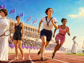 Pioneering women in the early Olympics competing in tennis, swimming and track and field between 1900 and 1928.