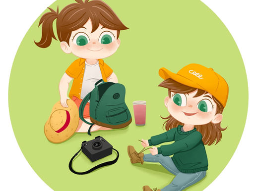 Twins Mac & Madi Go Camping Coming Soon | by Linda Herron