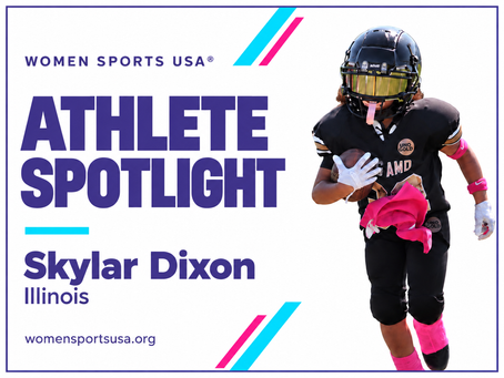 Skylar Dixon: A Girl Tackle Football Player Who Knows She Belongs