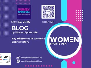 Key Milestones in Women's Sports History by Women Sports USA