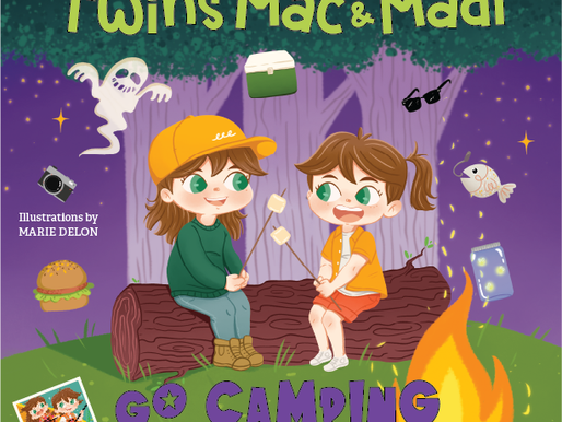 Twins Mac & Madi Go Camping | by Linda Herron