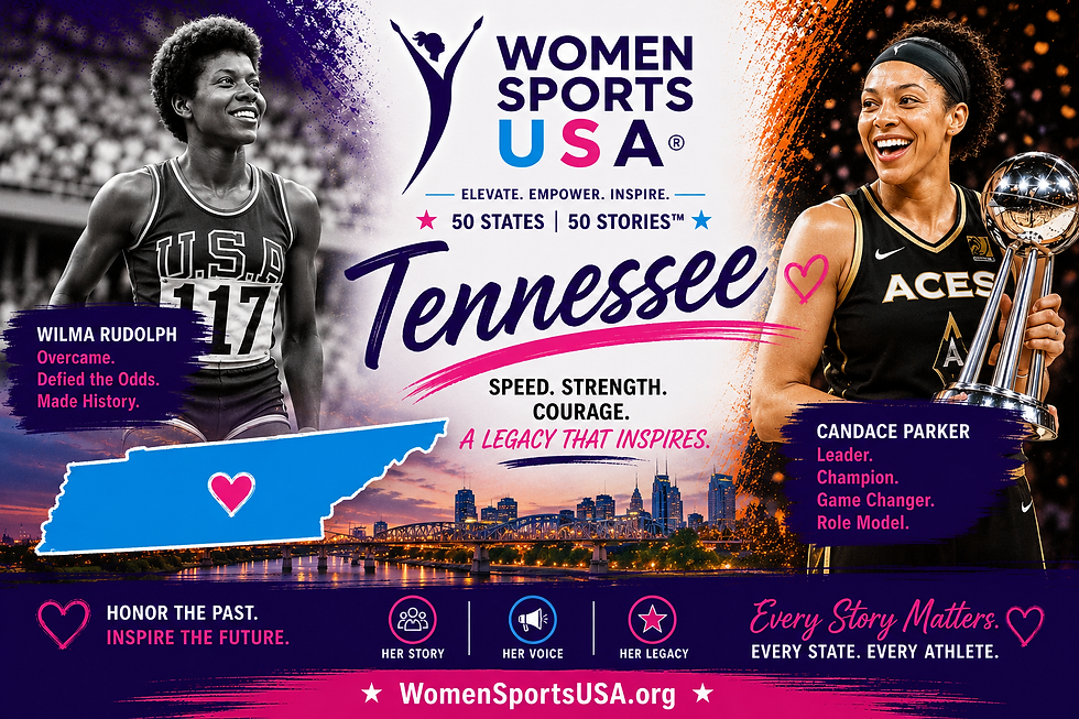 50 State 50 Stories | Women Sports USA Tennessee