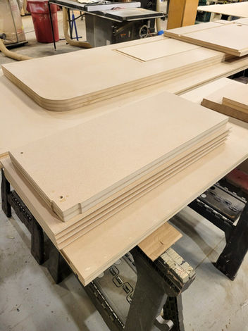 Gallery Reception Millwork, New York, 2022