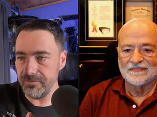 Dino Rachiele and Kerry Mann of HomeSteadHow during a video conversation about reversing diabetes through diet