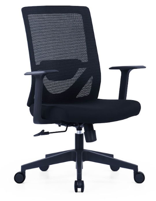 Black Mesh Back Task Chair