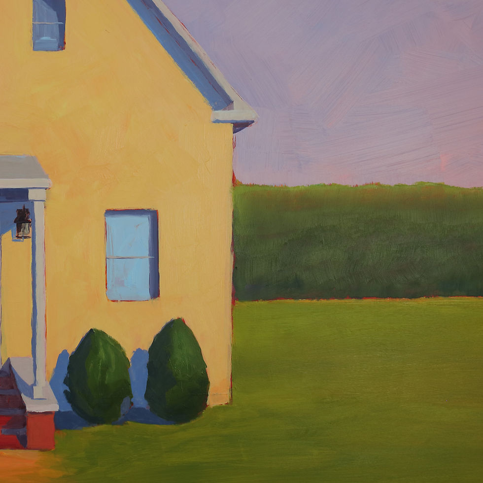 Thumbnail: Orient Cottage, 2021, 30 x 30 x 2 Acrylic