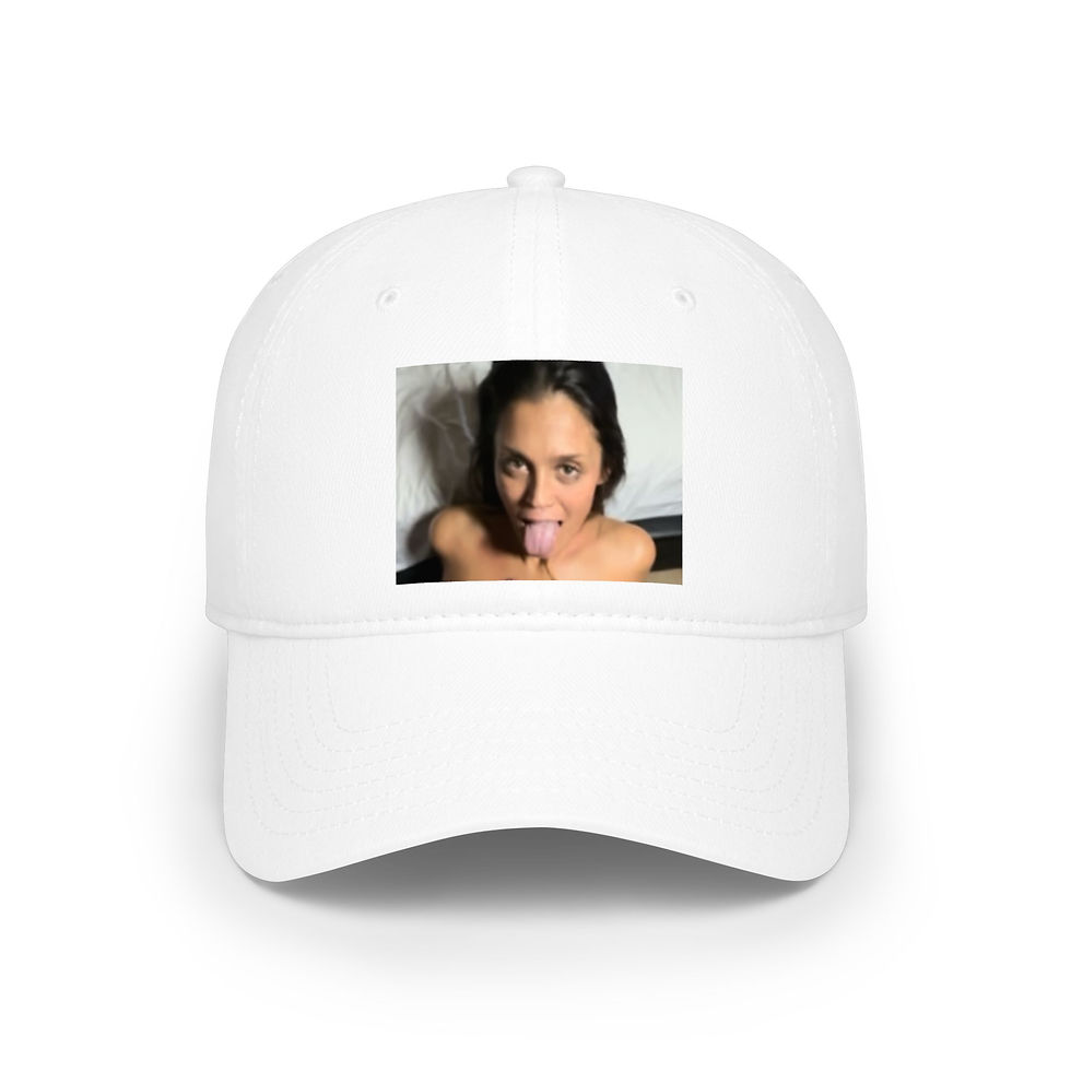 Thumbnail: Low Profile Baseball Cap — Retro Photo Patch Dad Hat