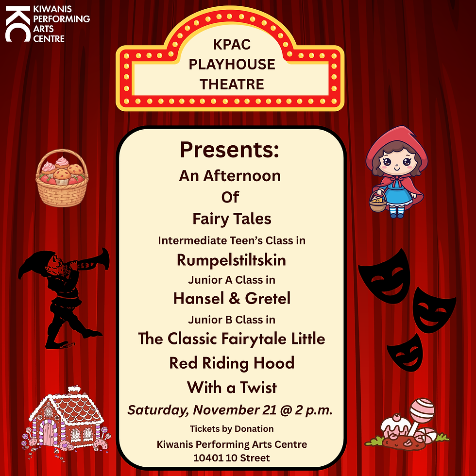 KPAC Playhouse Theatre: An Afternoon of Fairy Tales
