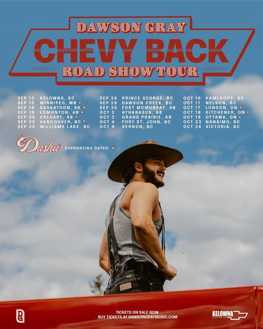 Dawson Gray Chevy Back Road Show Tour
