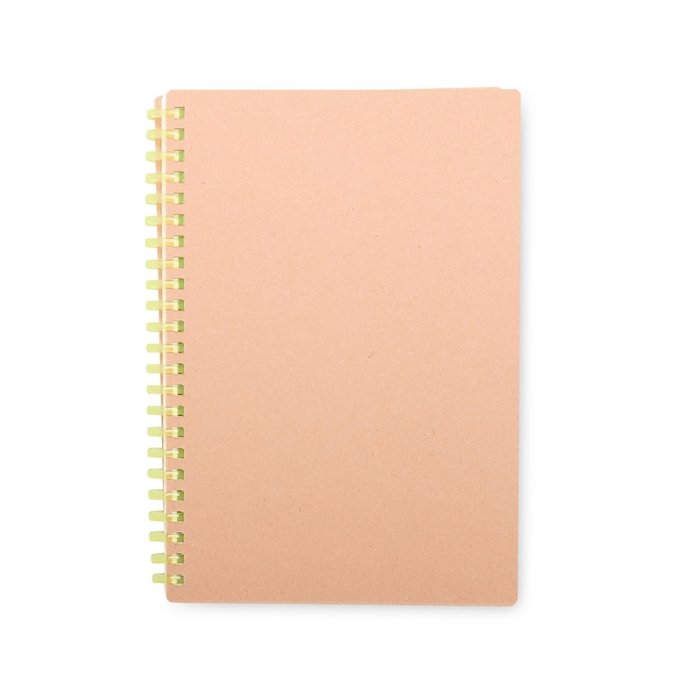 Caderno Kraft Personalizado