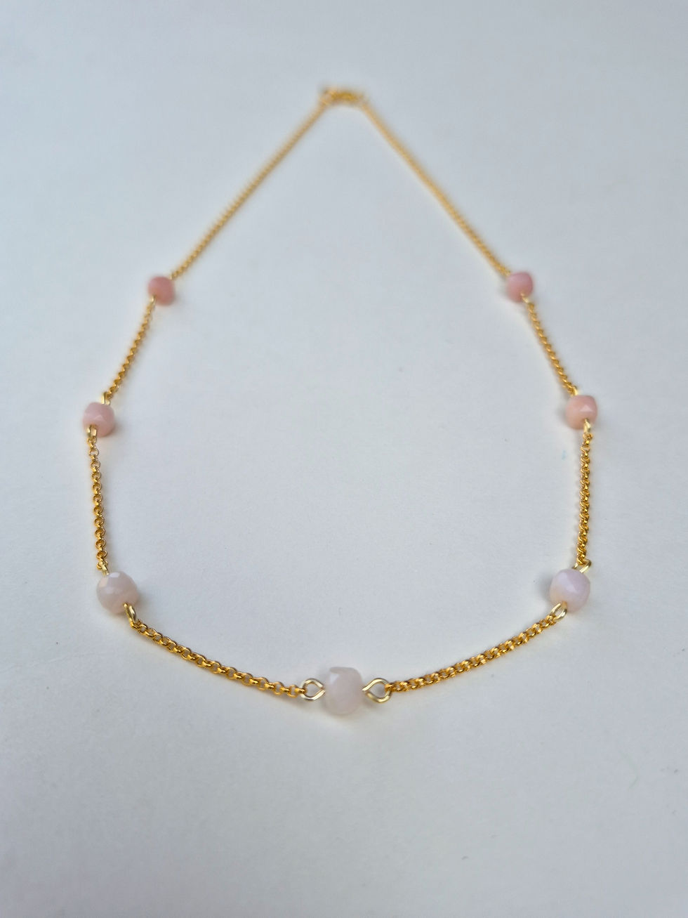 Thumbnail: Pink Opal Choker Necklace