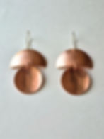'The Luminaries' - Handmade Copper Earrings