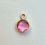 Thumbnail: Pink Tourmaline Gemstone (Gold trim)