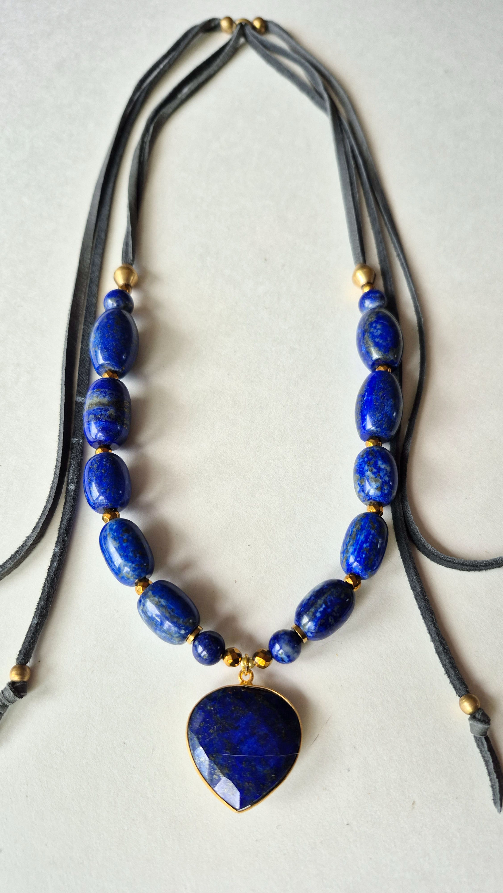 Lapis Lazuli - Adjustable Necklace