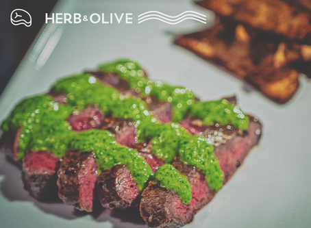 Steak Chimichurri & Air Fried Tater Tower