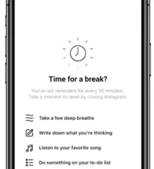 Instagram testing new ‘take a break’ feature