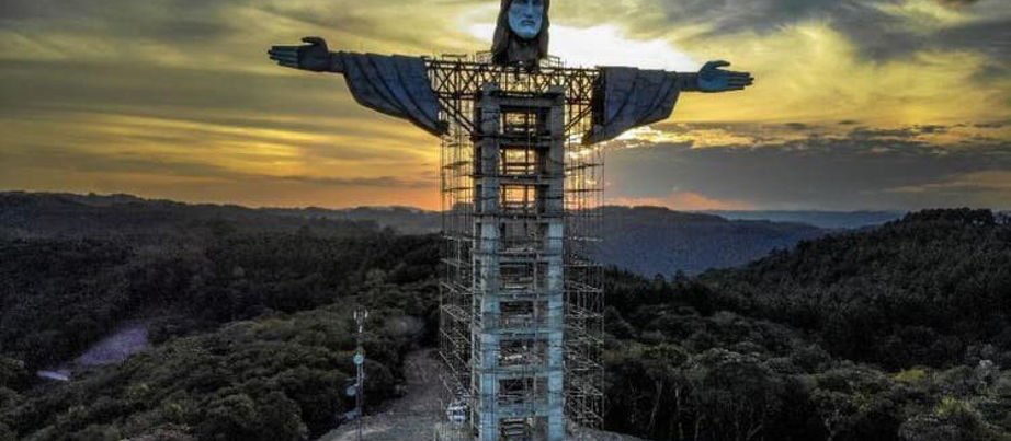 Gaúchos terão Estátua do Cristo maior que a do Rio de Janeiro