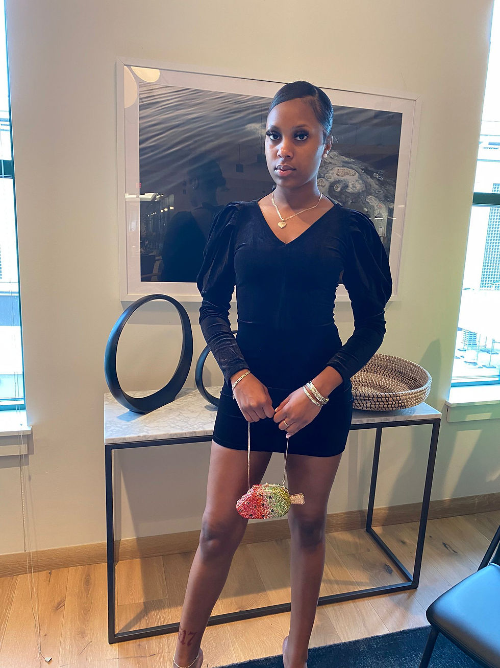 Royalty Velvet Puff Sleeve Mini Dress