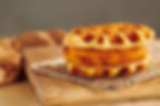 Waffle Chicken Sand