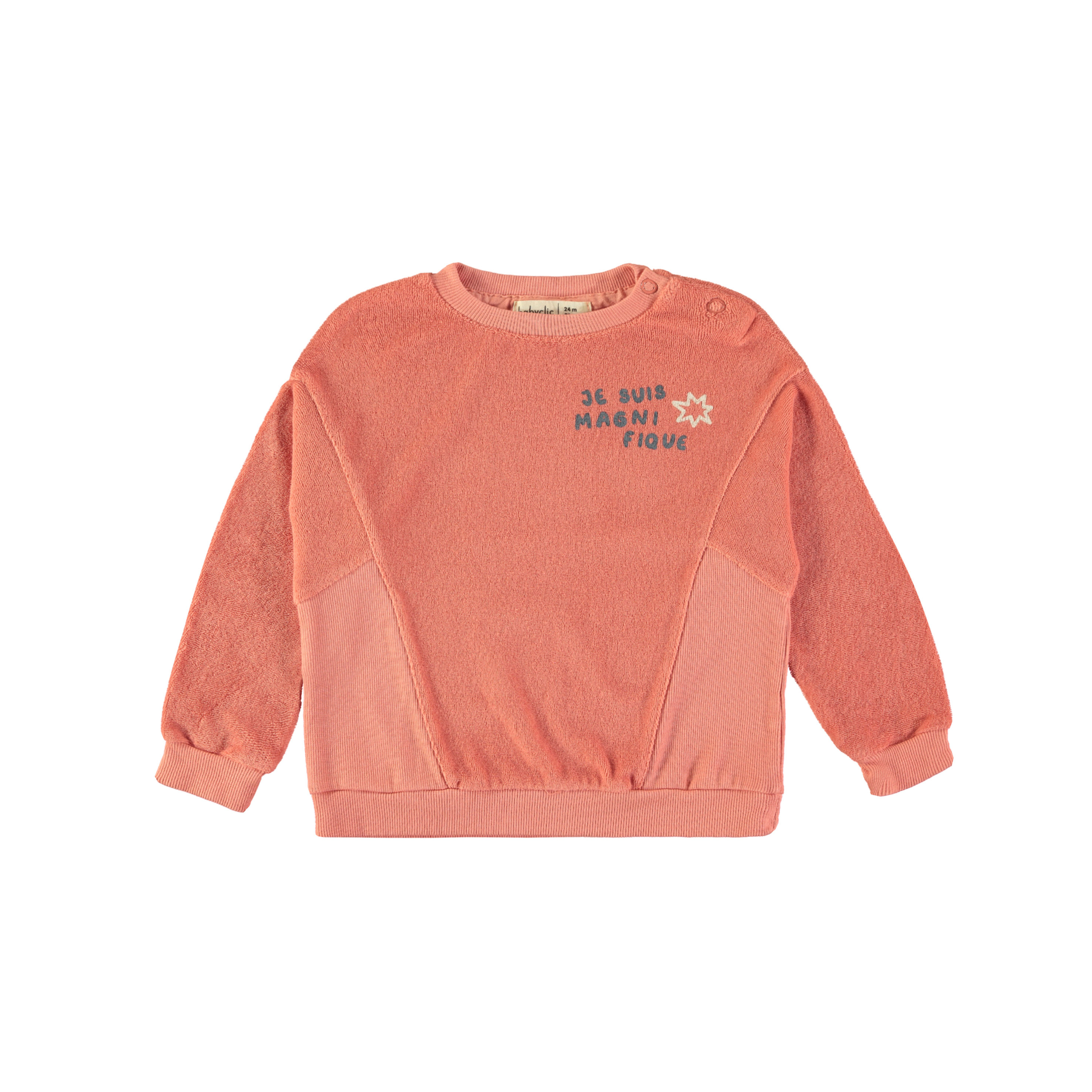 Babyclic - Sweatshirt MAGNIFIQUE CORAL