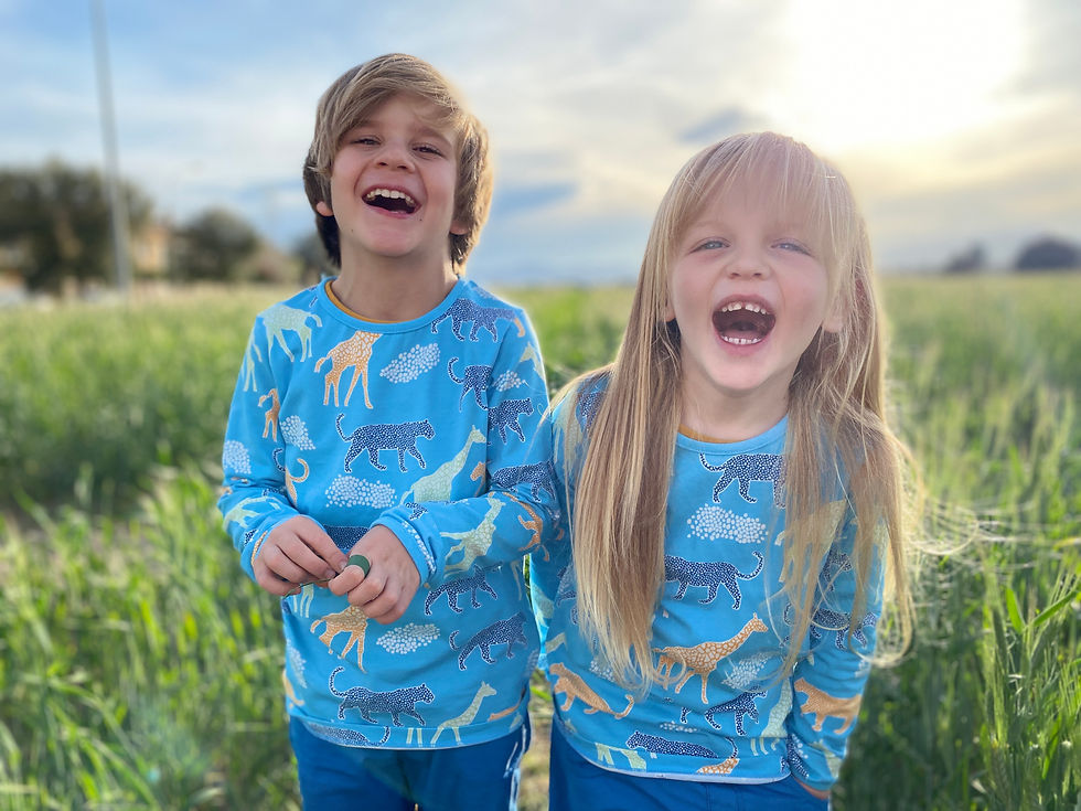 Thumbnail: Villervalla - T-shirt SAVANNAH - Aqua