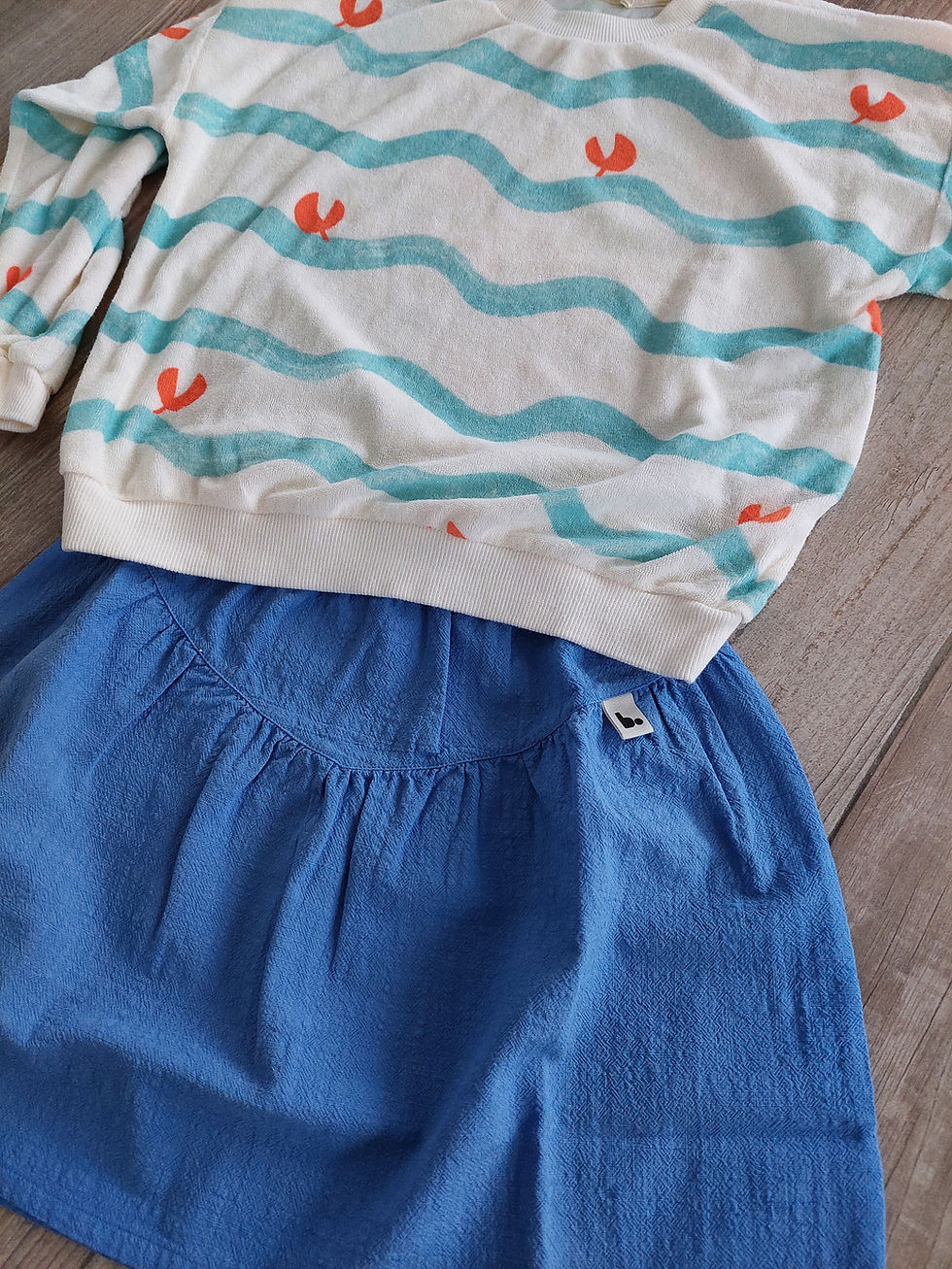 Thumbnail: Babyclic - Skirt CLARA - Electric Blue