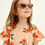 Thumbnail: Mainio Midsummer Rose Frill Shirt - Peach